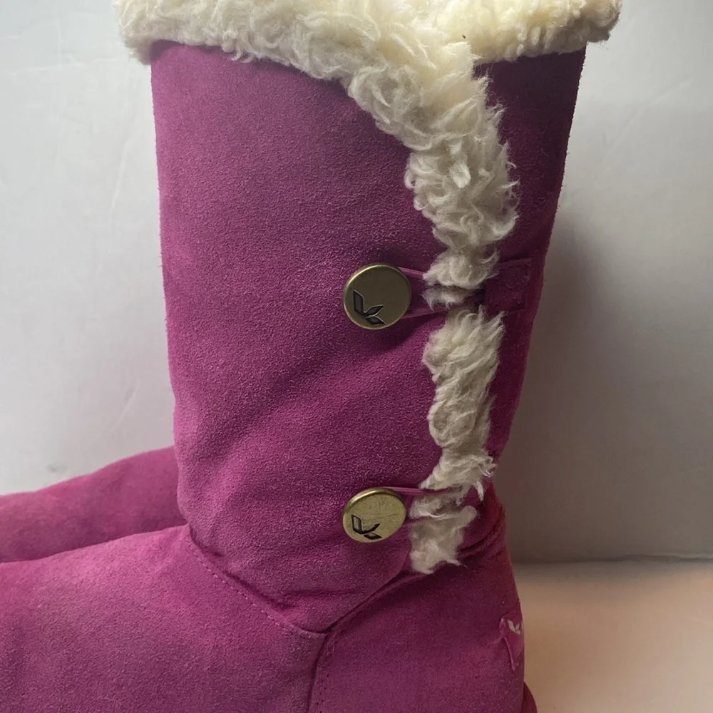 Koolaburra by Ugg Pink Suede Tall Boots